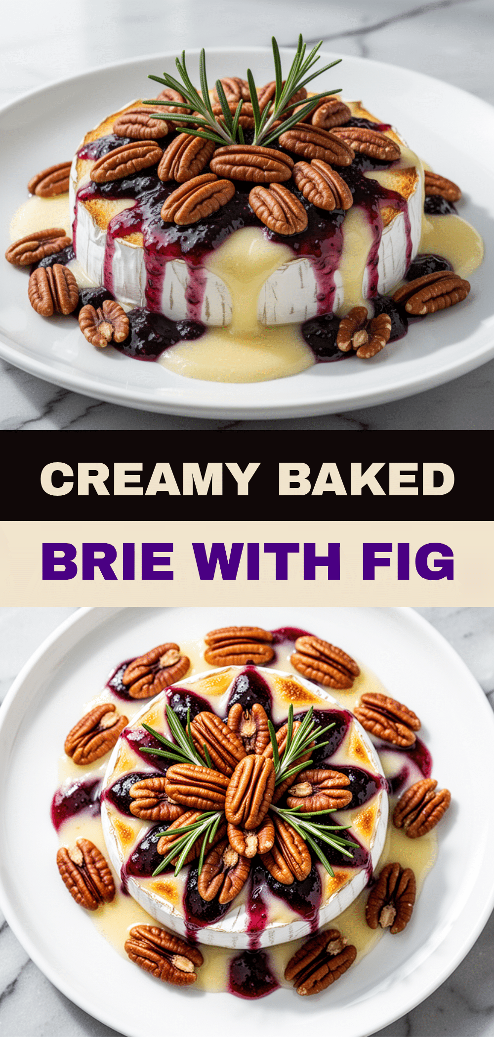 Baked Brie with Fig Jam: Best Easy Holiday Appetizer 5 baked brie with fig jam recipe