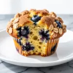 bakery-style blueberry muffins - featured image