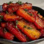 brown butter honey roasted carrots - featured image