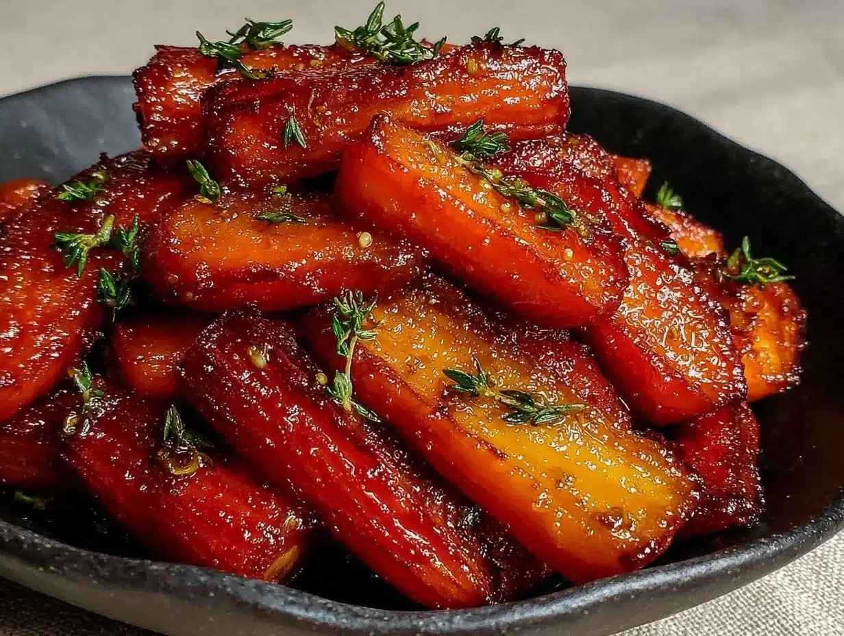 Home 4 brown butter honey roasted carrots - featured image