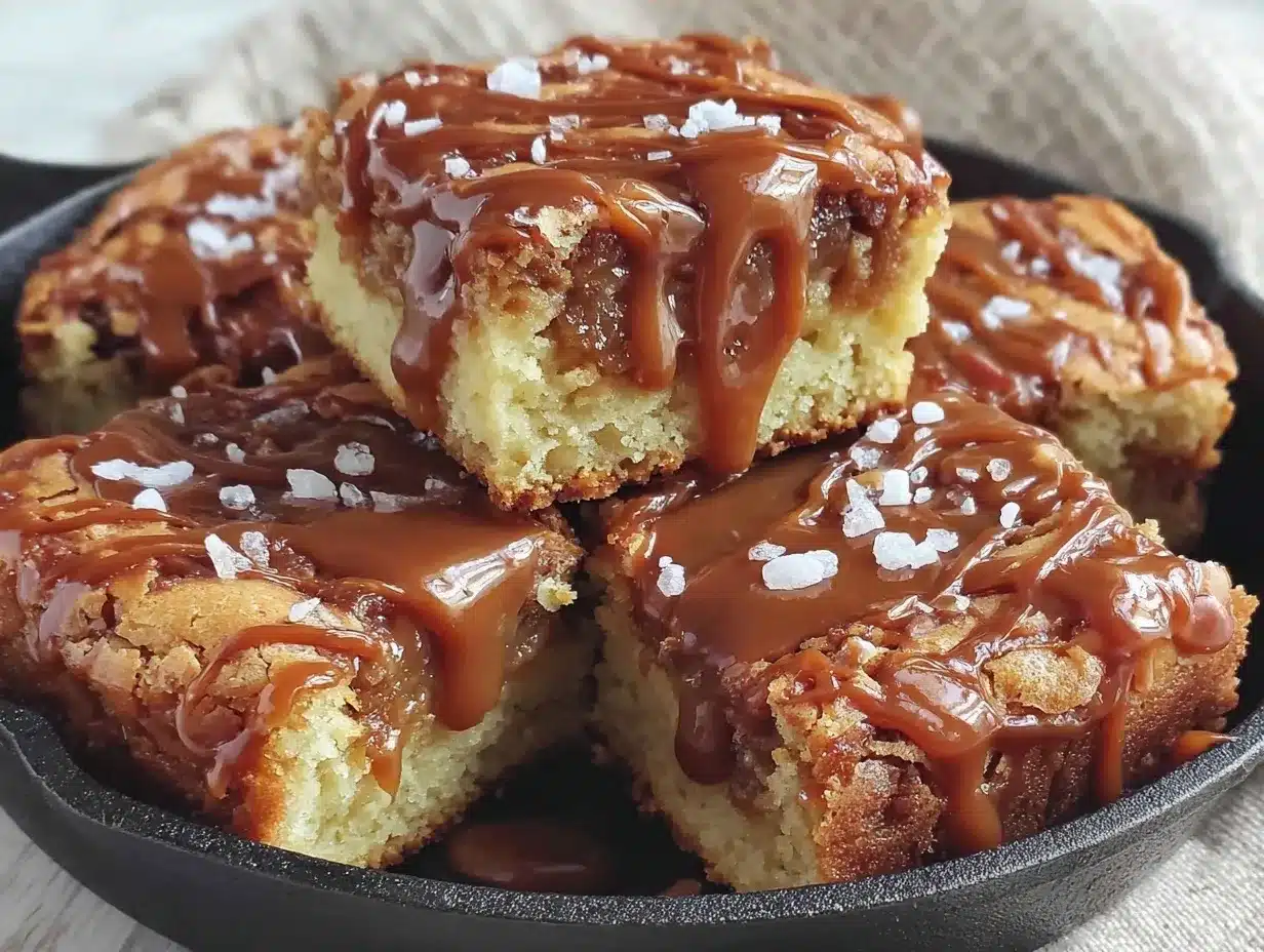 Brown Butter Salted Caramel Blondies: The Perfect Indulgent Treat 4 brown butter salted caramel blondies preparation steps