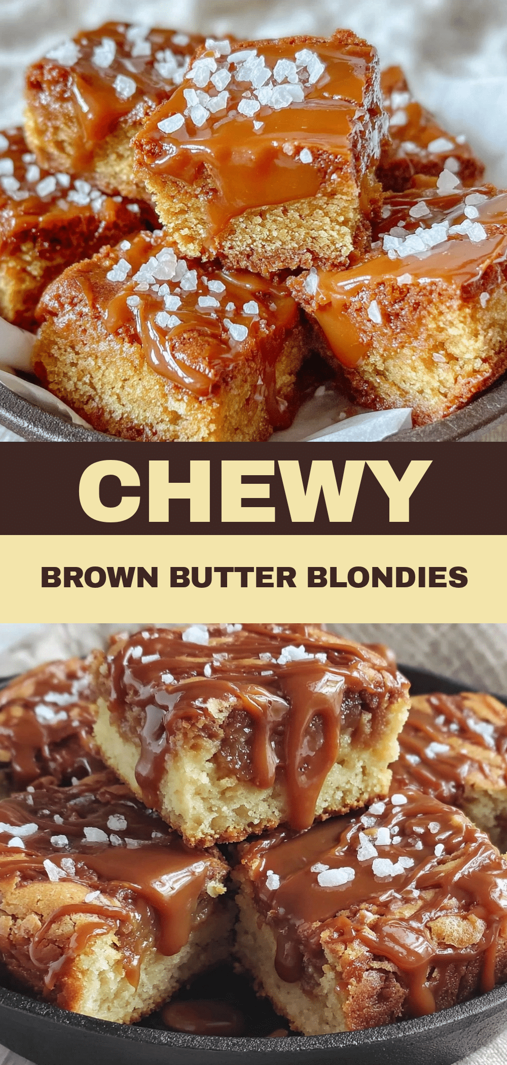 Brown Butter Salted Caramel Blondies: The Perfect Indulgent Treat 5 brown butter salted caramel blondies recipe