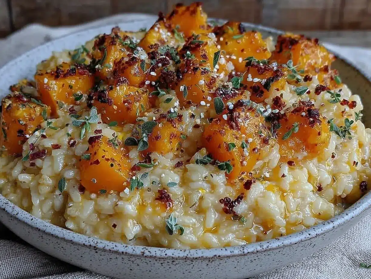 Butternut Squash Risotto: Best Easy Comforting Recipe 4 butternut squash risotto preparation steps