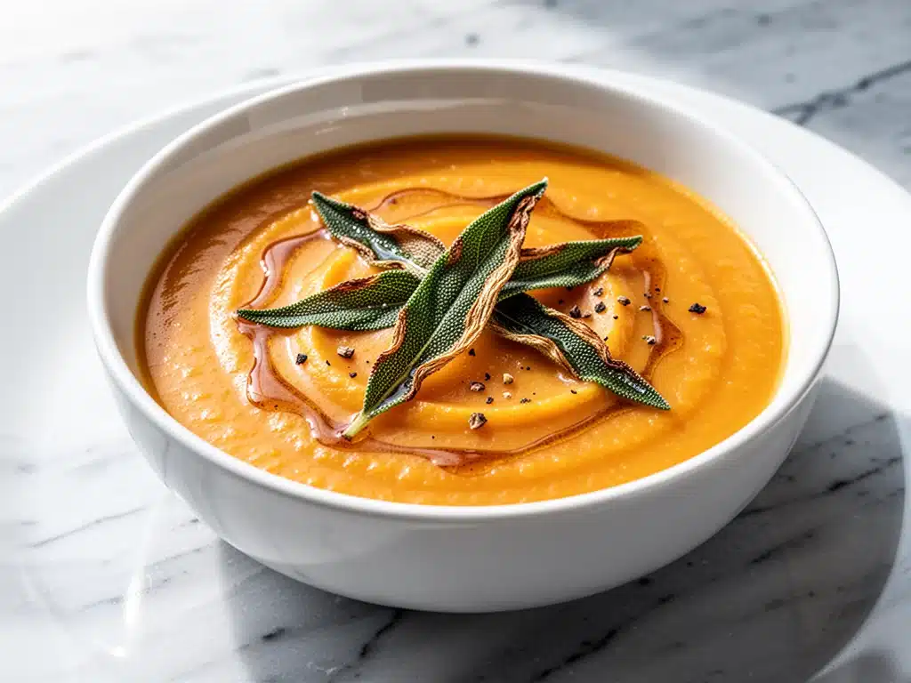 butternut squash soup - featured image