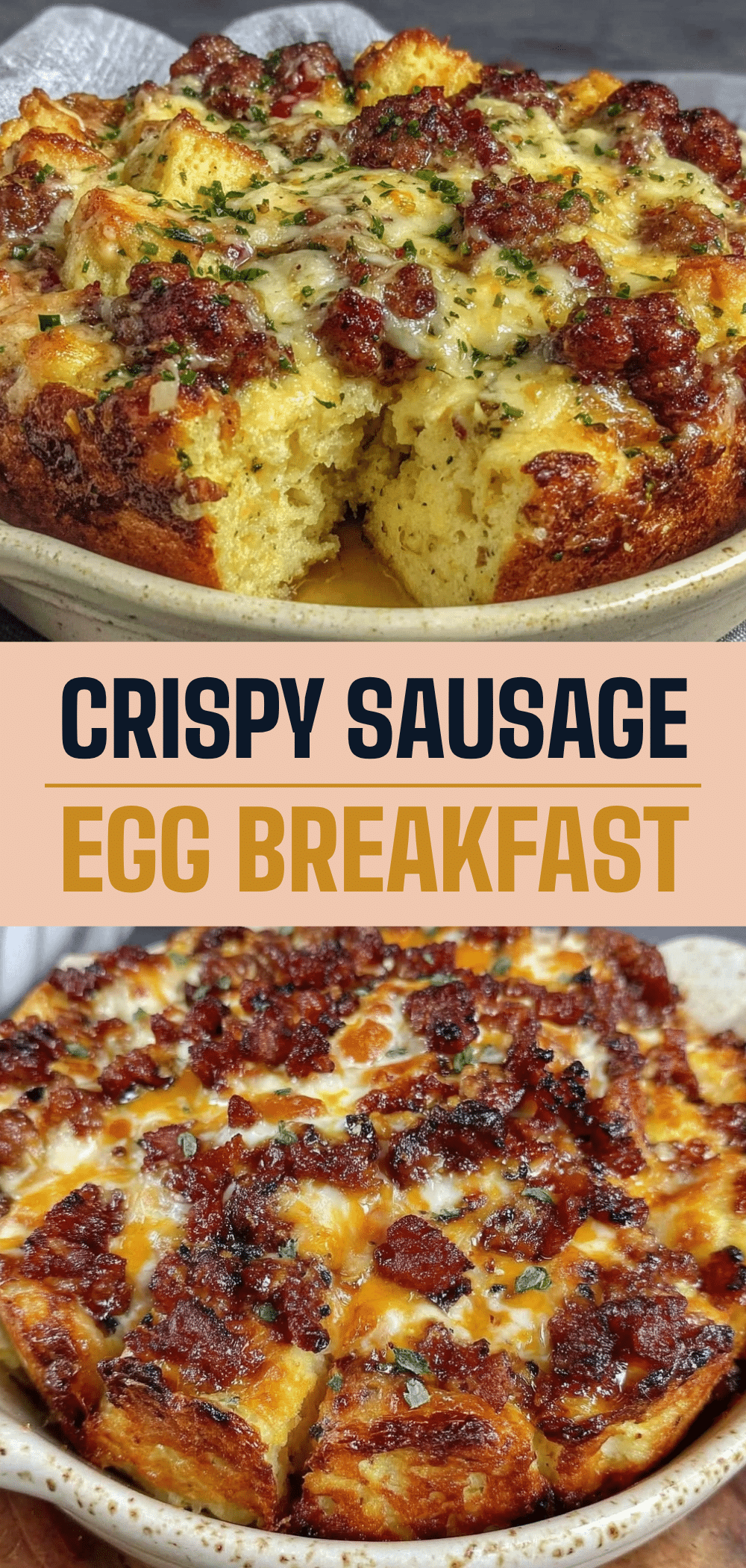 Cheesy Sausage and Egg Breakfast Casserole: Best Easy Brunch Idea 5 Cheesy Sausage and Egg Breakfast Casserole recipe