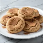 chewy brown sugar snickerdoodles - featured image