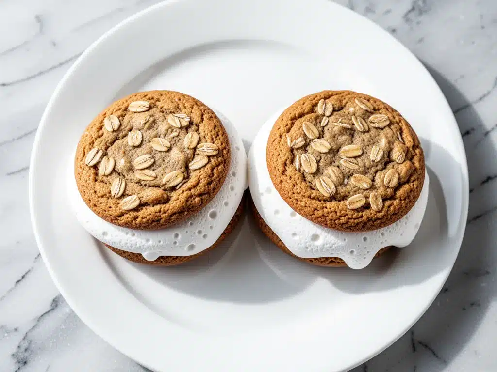 Chewy Oatmeal Cream Pies: Best Easy Homemade Cookies 4 chewy oatmeal cream pies preparation steps