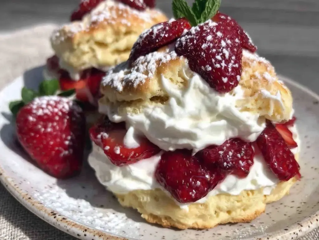 classic Southern strawberry shortcake - featured image