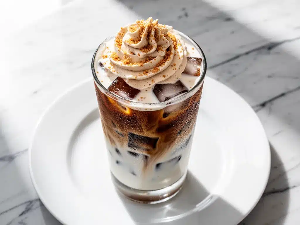 Copycat Starbucks Brown Sugar Shaken Espresso: Easy Oat Milk Drink 4 copycat starbucks brown sugar shaken espresso preparation steps