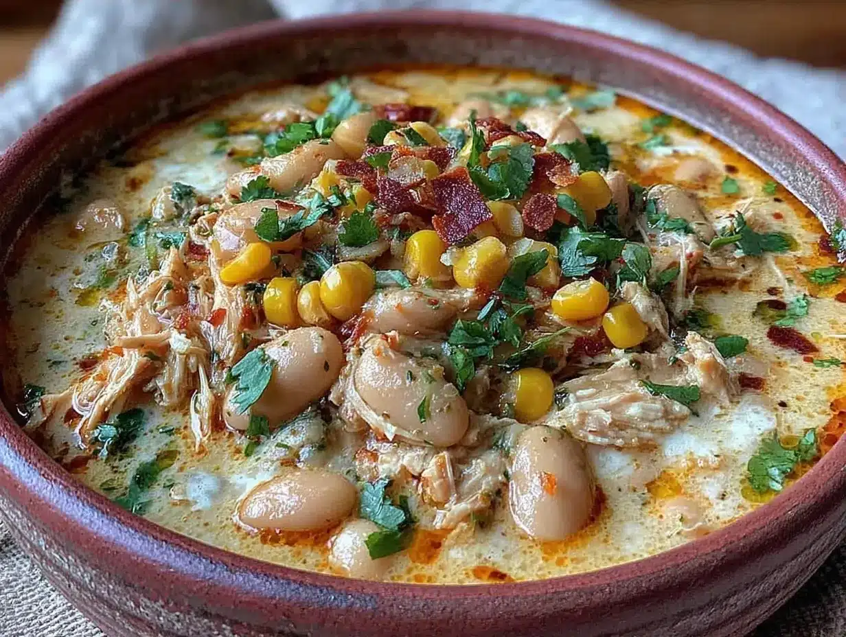 Creamy Instant Pot White Chicken Chili 4 creamy instant pot white chicken chili preparation steps