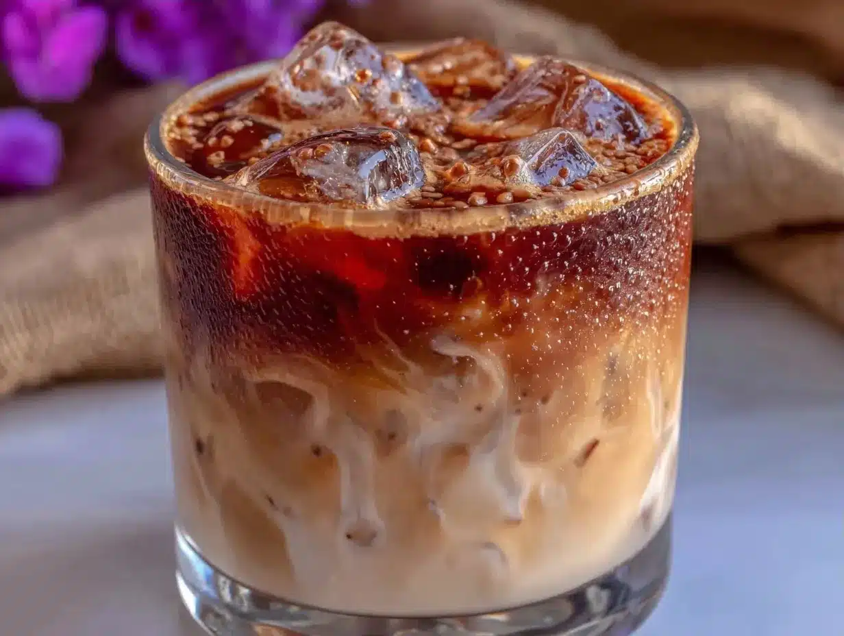 Creamy Vanilla Bean Iced Coffee: 3-Ingredient Indie Coffee 4 creamy vanilla bean iced coffee preparation steps