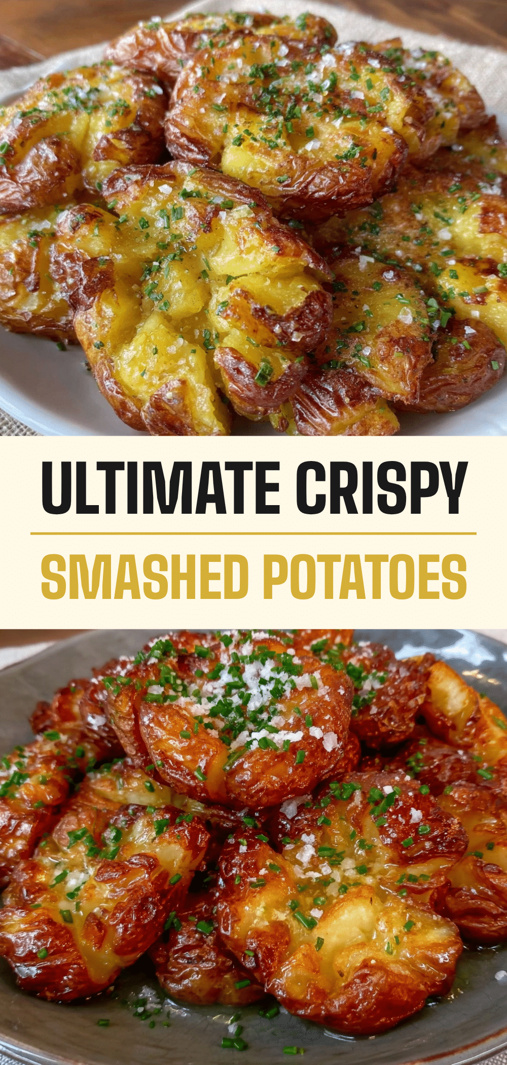 Crispy Smashed Potatoes: 1 Trick for Perfect Garlic Herb Butter 5 crispy smashed potatoes recipe