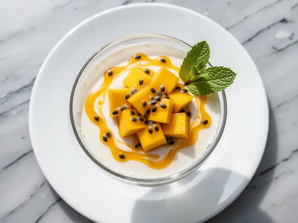 Dairy-Free Coconut Mango Panna Cotta: 5-Min Easy Summer Dessert 4 dairy-free coconut mango panna cotta preparation steps
