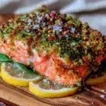 Diabetic-Friendly Baked Salmon with Dijon Herb Crust - featured image