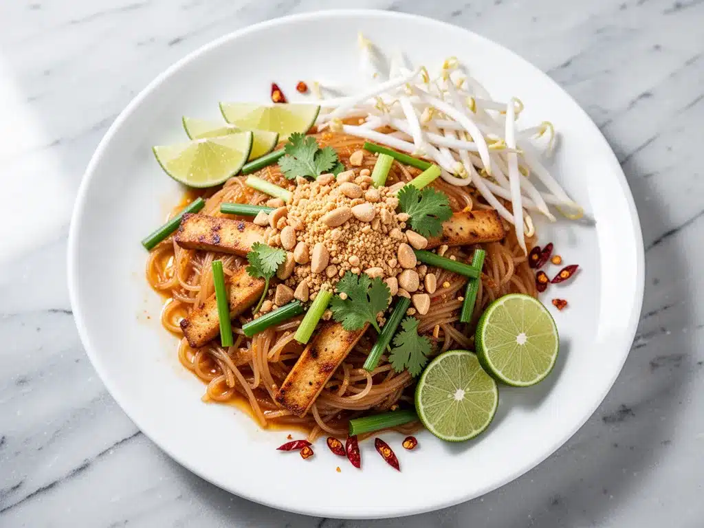 Restaurant-Style Pad Thai: 5-Ingredient Easy Pad Thai 4 easy pad thai preparation steps