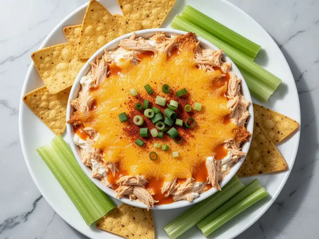 Easy Buffalo Chicken Dip: Best Tailgate Recipe 4 Easy Tailgate Buffalo Chicken Dip preparation steps