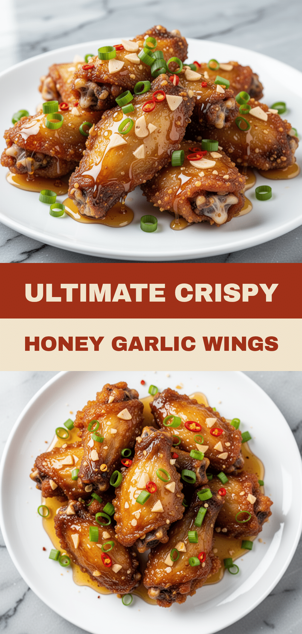 Extra-Crispy Air Fryer Chicken Wings with Honey Garlic Glaze 5 extra-crispy air fryer chicken wings with honey garlic glaze recipe