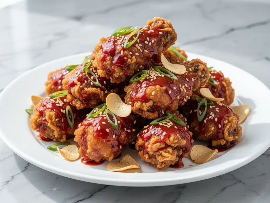 Extra-Crunchy Korean Fried Chicken - featured image
