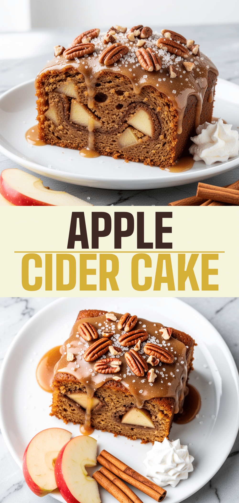 Fall Apple Cider Donut Cake: 5-Ingredient Easy Fall Dessert 5 fall apple cider donut cake recipe
