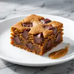 fall brown butter pumpkin blondies - featured image