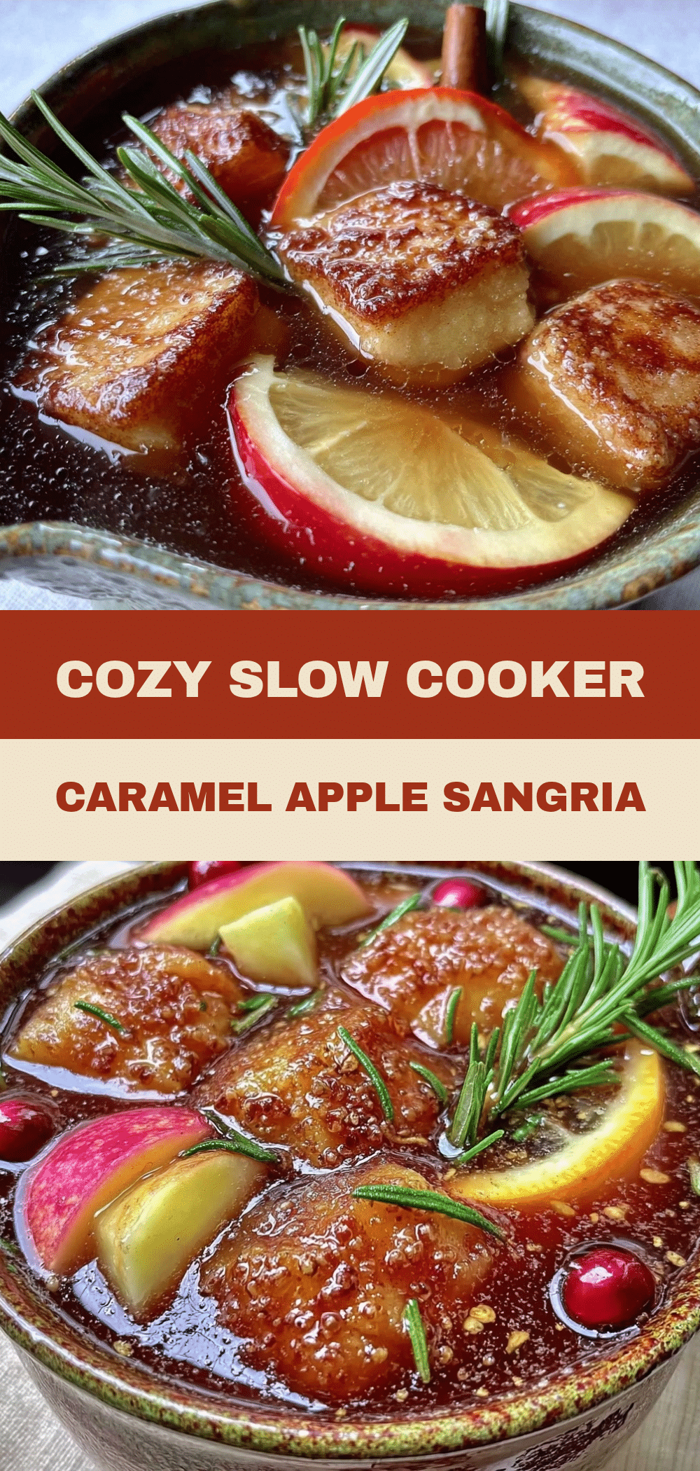 Fall Caramel Apple Cider Sangria: 5 Easy Gluten-Free Swaps 5 fall caramel apple cider sangria recipe