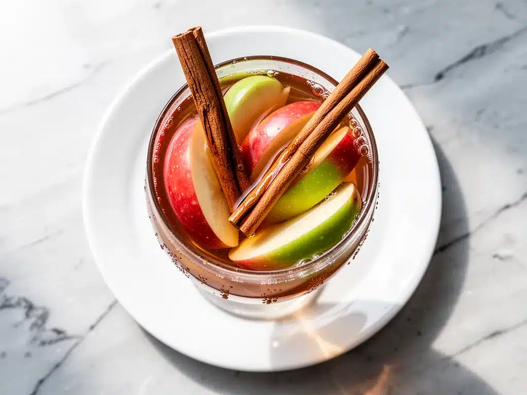 Fall Caramel Apple Sangria: 5 Easy Autumn Drinks 4 fall caramel apple sangria preparation steps