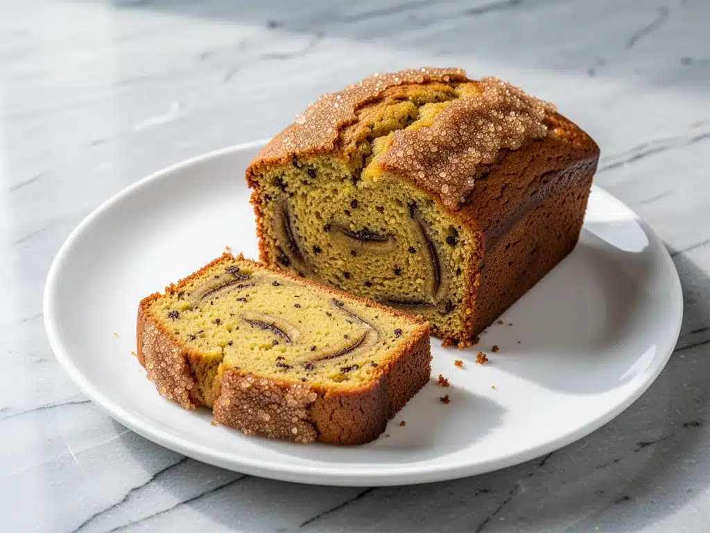 fall chai spiced banana bread - featured image
