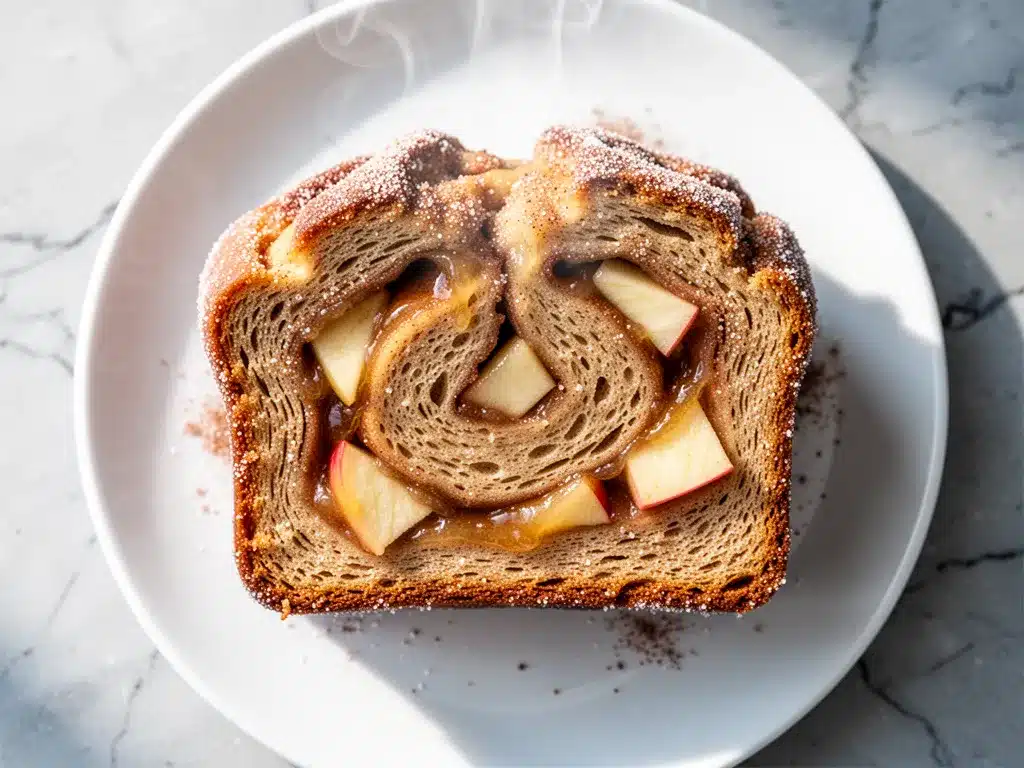 Fall Cinnamon Sugar Apple Fritter Bread: 5-Ingredient Dessert 4 Fall Cinnamon Sugar Apple Fritter Bread preparation steps