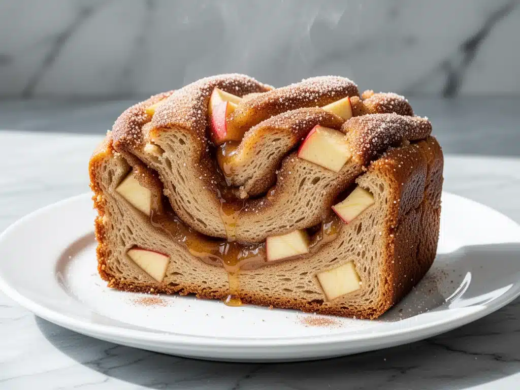 Fall Cinnamon Sugar Apple Fritter Bread - featured image
