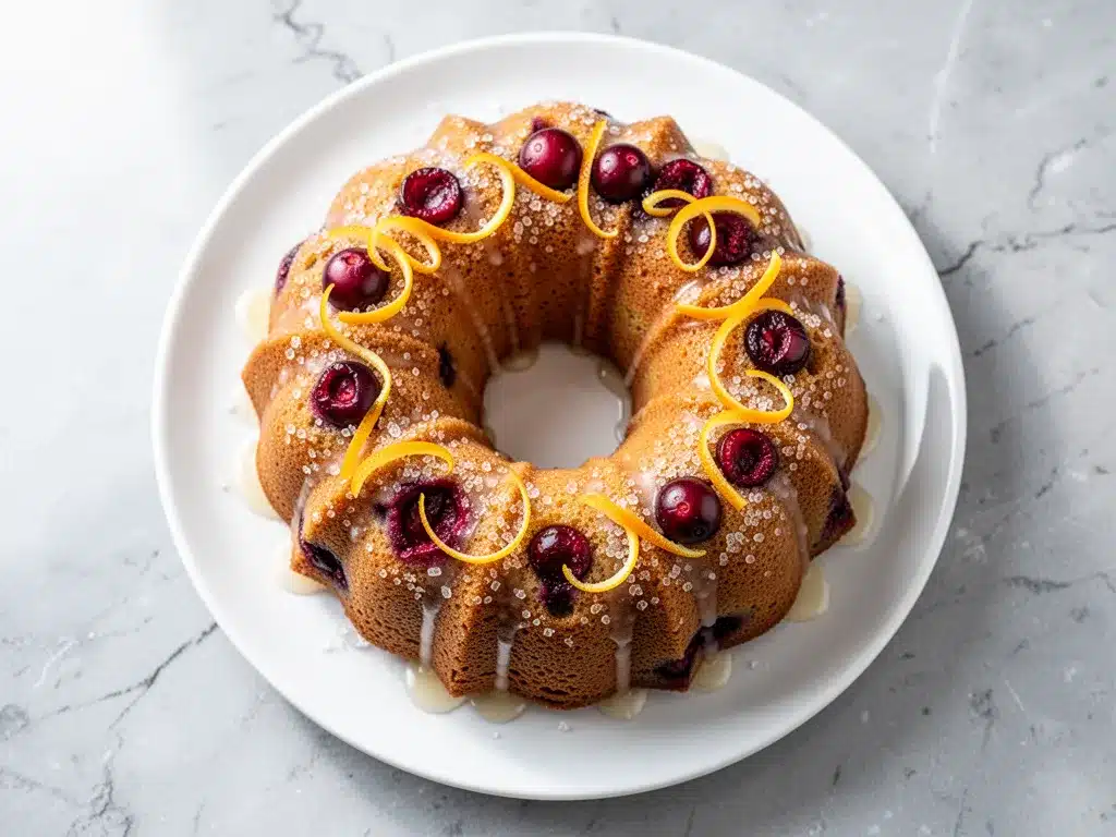 Fall Cranberry Orange Bundt Cake: Best Easy Holiday Recipe 4 fall cranberry orange bundt cake preparation steps