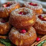fall harvest apple cider donuts - featured image