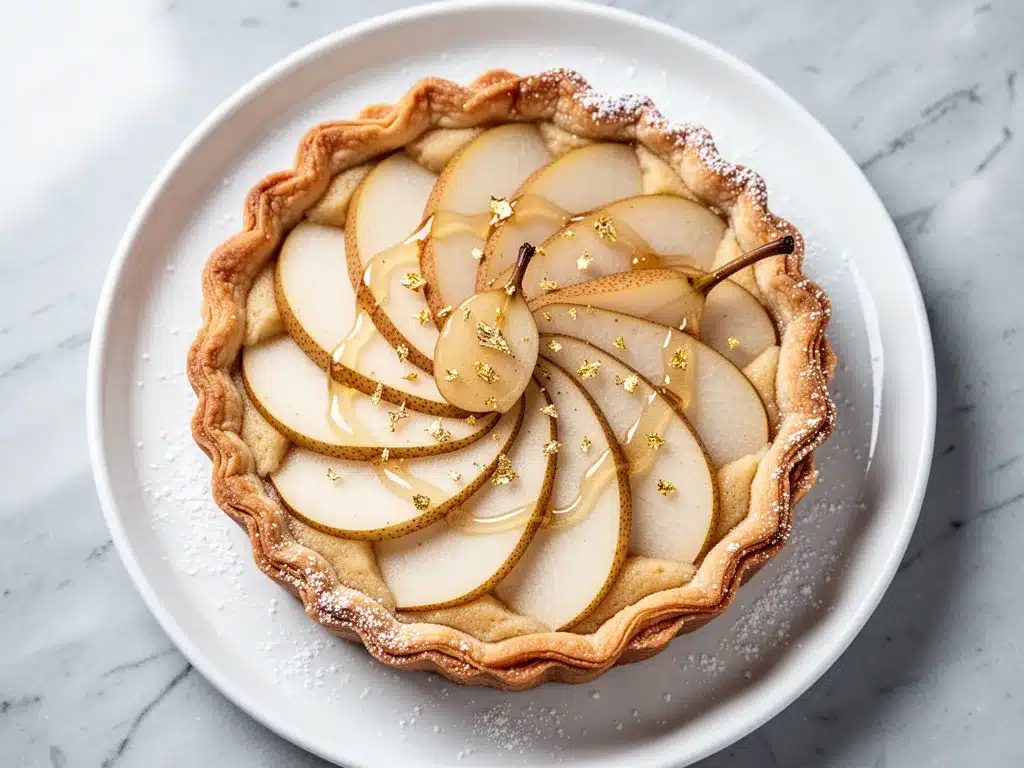 Fall Harvest Pear Frangipane Tart: Easy Fall Pie Recipe 4 fall harvest pear frangipane tart preparation steps