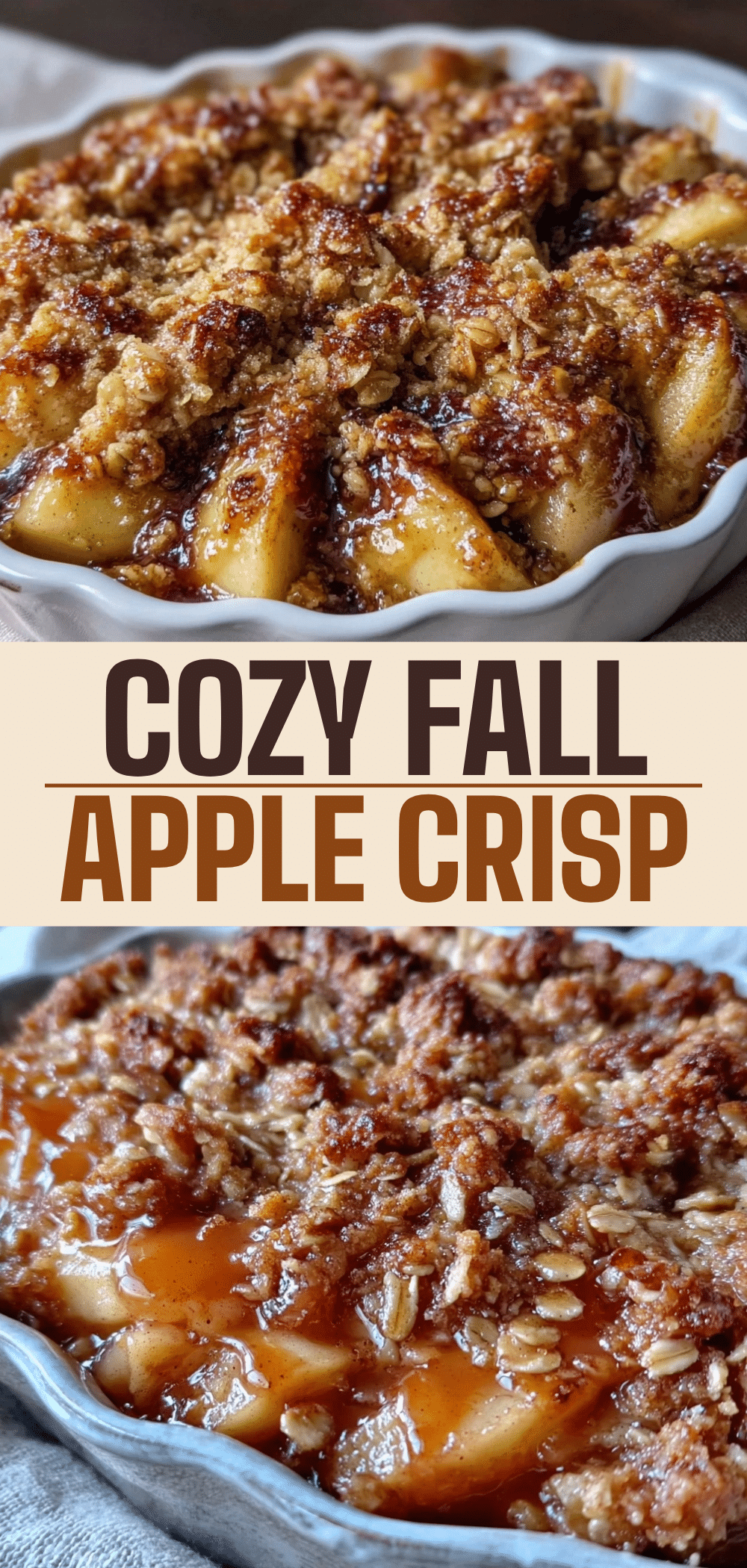 Fall Honeycrisp Apple Crisp: Make Once, Eat 4 Times 5 fall honeycrisp apple crisp recipe