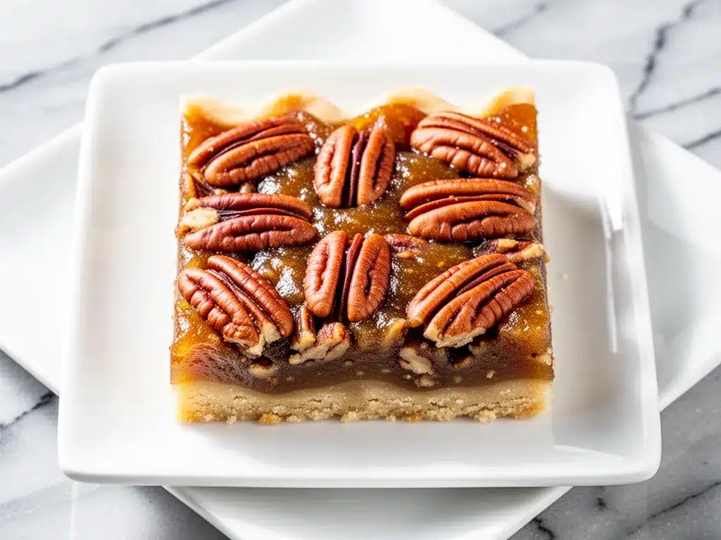 Fall Maple Bourbon Pecan Pie Bars: Easy Holiday Dessert 4 Fall Maple Bourbon Pecan Pie Bars preparation steps