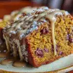 fall pumpkin chocolate chip bread - featured image