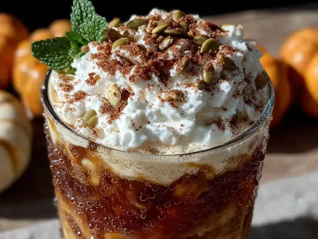 fall pumpkin cream cold brew - featured image