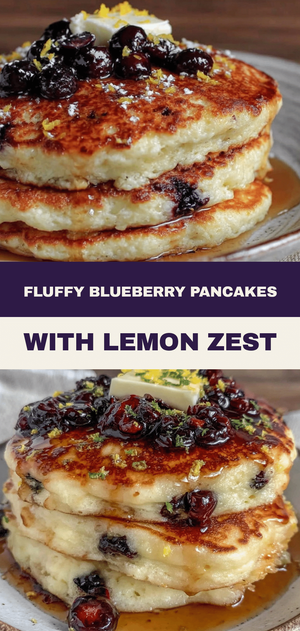 Fluffy Buttermilk Blueberry Pancakes: 5-Step Lemon Zest Brunch 5 fluffy buttermilk blueberry pancakes recipe