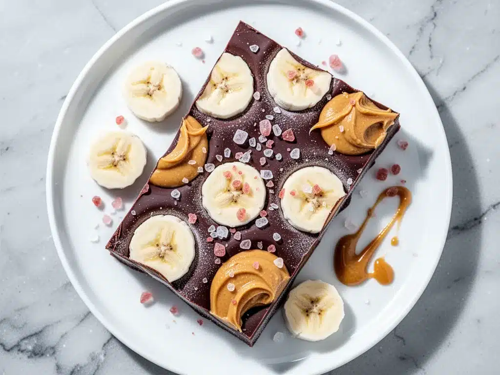 Frozen Chocolate Peanut Butter Banana Bark: Easy Weeknight Treat 4 frozen chocolate peanut butter banana bark preparation steps