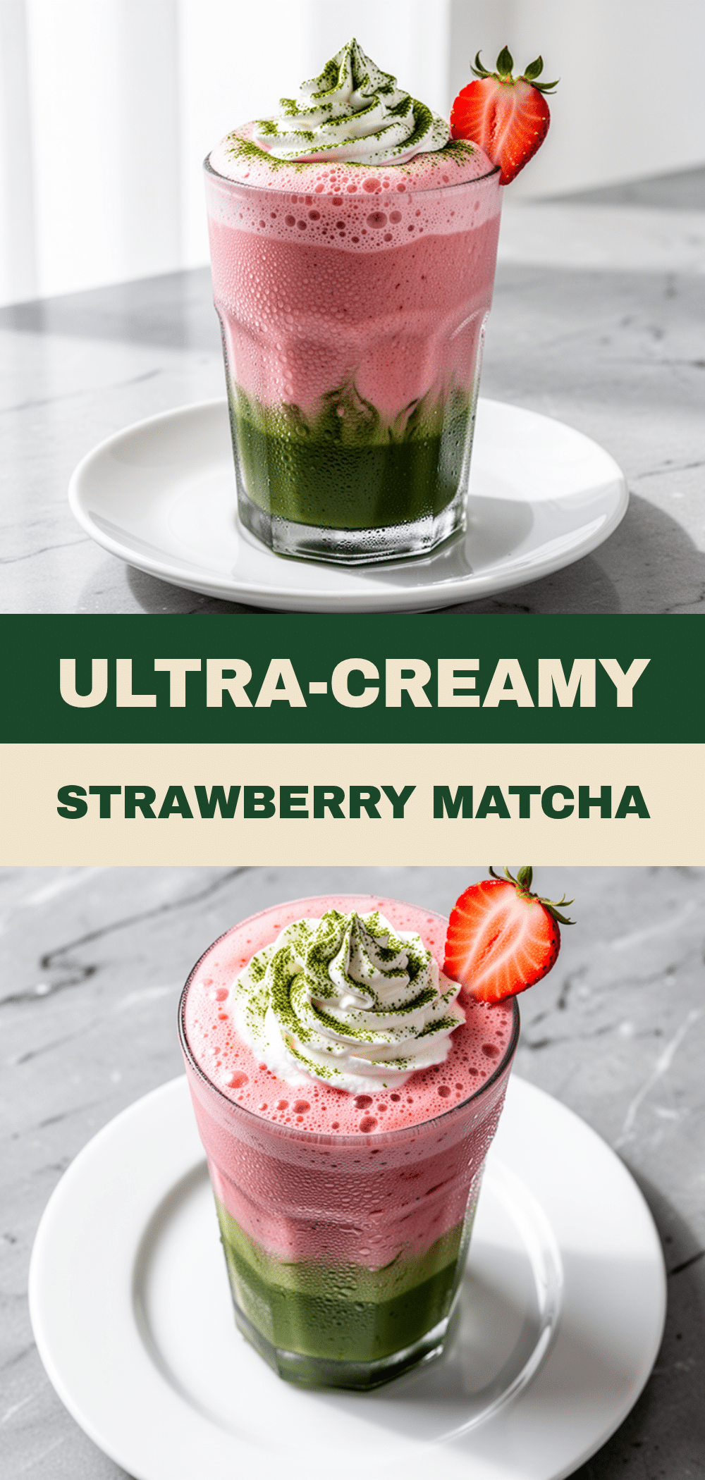 Ultra-Creamy Frozen Strawberry Matcha Latte: 5-Min Easy Recipe 5 frozen strawberry matcha latte recipe