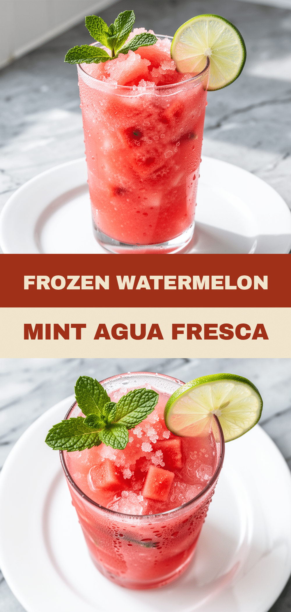 Frozen Watermelon Mint Agua Fresca: 3-Ingredient Refreshing Drink 5 frozen watermelon mint agua fresca recipe