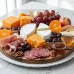 game day football charcuterie board - featured image