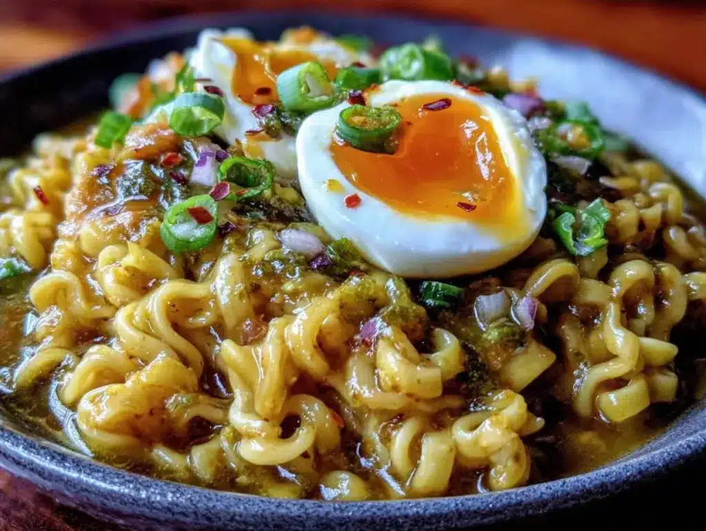 garlic butter ramen - featured image