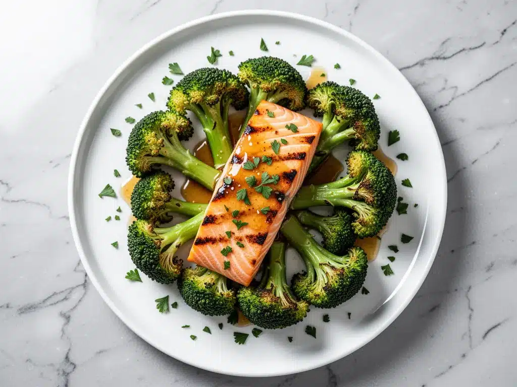Gluten-Free Sheet Pan Honey Garlic Salmon: Best Takeout Copycat 4 Gluten-Free Sheet Pan Honey Garlic Salmon preparation steps