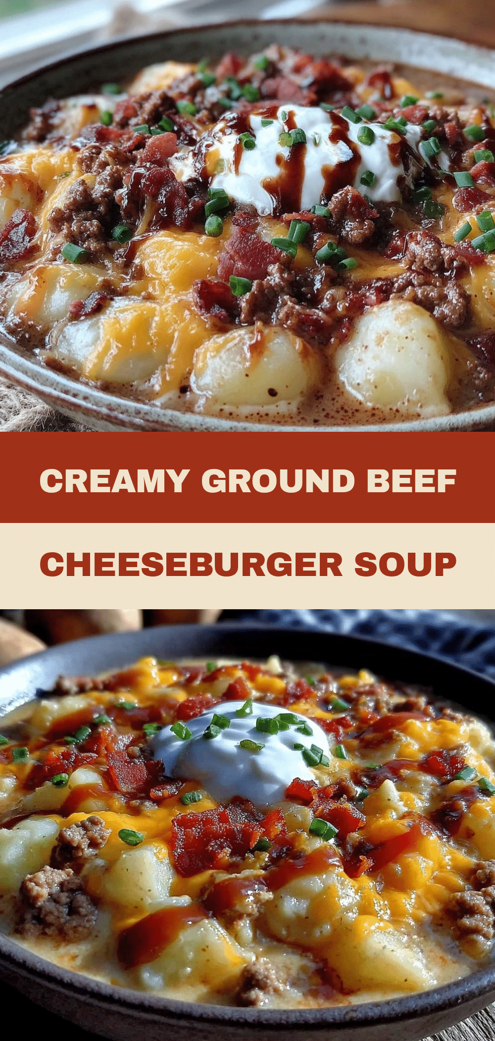Ground Beef Cheeseburger Potato Soup: Best Comforting Recipe 5 Ground Beef Cheeseburger Potato Soup recipe