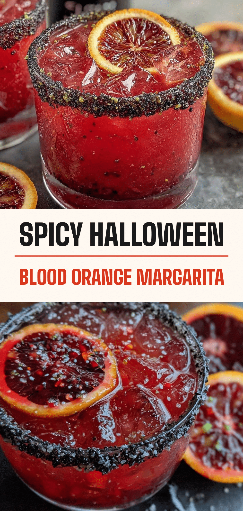 Halloween Blood Orange Margarita with Black Salt Rim 5 Halloween Blood Orange Margarita recipe