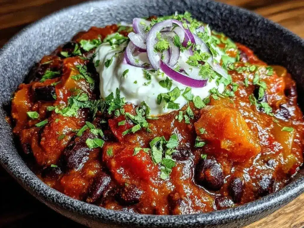 Halloween Pumpkin Chili - featured image