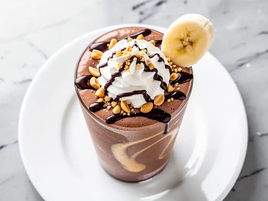 High-Protein Chocolate Peanut Butter Smoothie: 5-Min Easy Recipe 4 high-protein chocolate peanut butter smoothie preparation steps