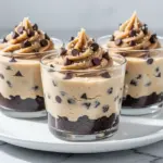 High-Protein Cookie Dough Cheesecake Cups - featured image