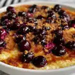high-protein cottage cheese baked oats - featured image
