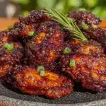 honey garlic chicken wings - featured image